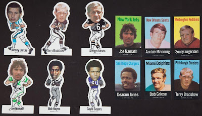 1972 NFLPA Vinyl Stickers and Fabric Patches