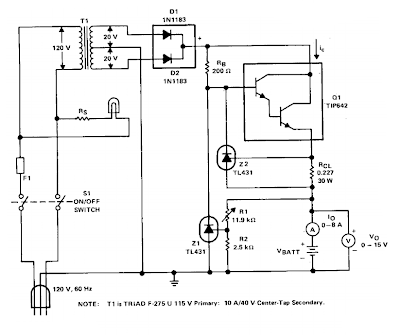 V Charger Circuit Diagram