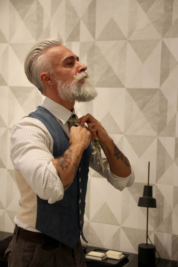 Alessandro Manfredini - Beard Grandpa  Fashionate Trends