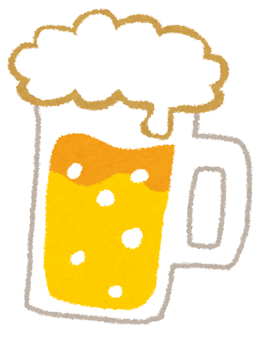 ビールのイラスト ジョッキビール かわいいフリー素材集 いらすとや