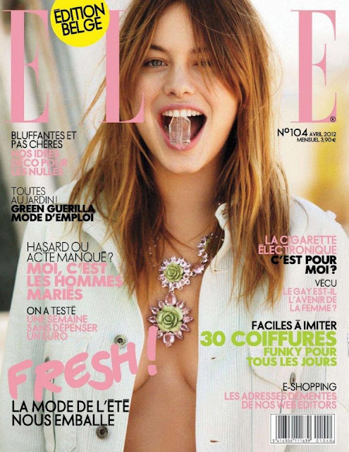 Coverin' It Camille RowePourcheresse on Elle Belgium