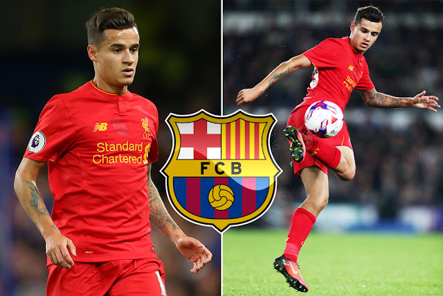 BLAUGRANA 'FC BARCA" KIRIM TAWARAN KE EMPAT UNTUK COUTINHO