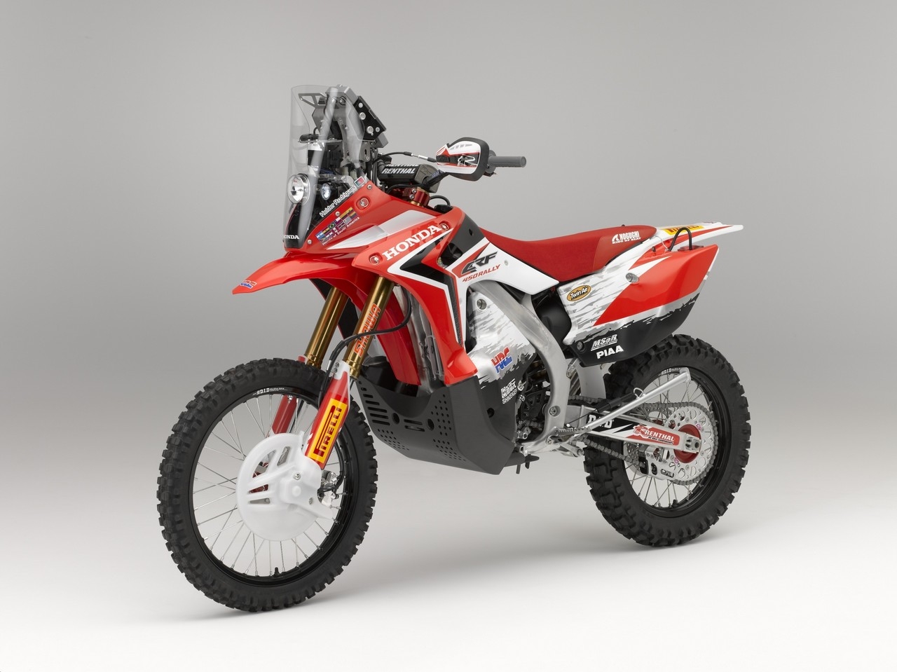 2012 honda 250 enduro Honda CRF 450 Rally Dakar 2013