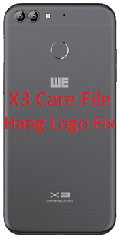 WE X3 Firmware Care File Download