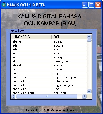 Download Kamus Bahasa Melayu Kampar  Ukur