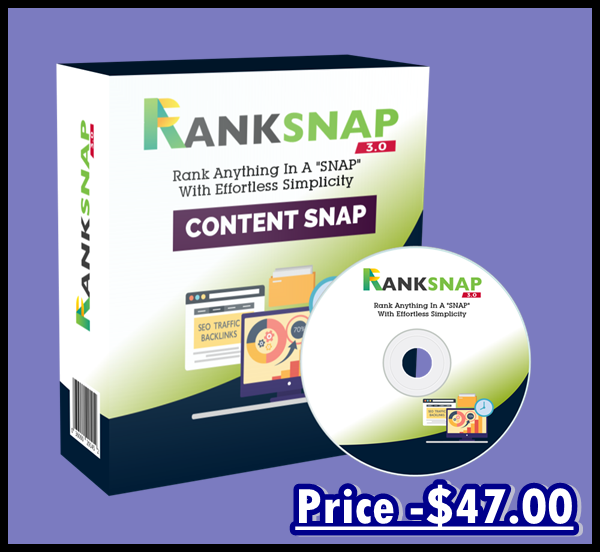 RANKSNAP 3.0 ContentSnap