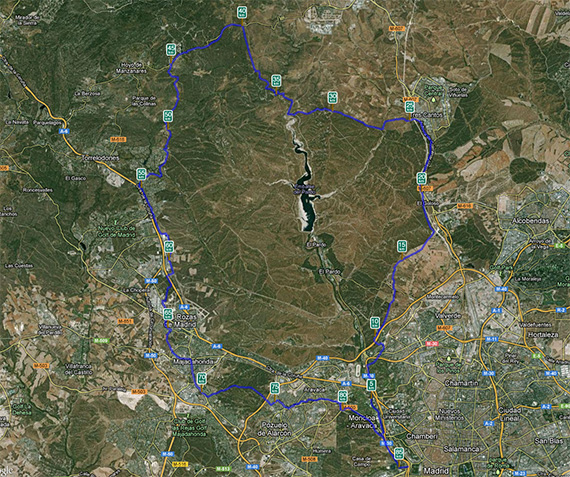 Vuelta al Pardo - Pincha para ver el mapa ampliado