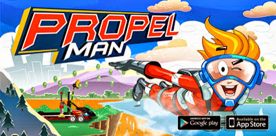 Propel Man v1.0.4 (Unlimited Money) Apk Free Download