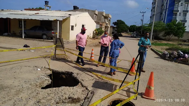 hoyennoticia.com, Alcaldía de Riohacha y ASAA  tras solución a colapso de alcantarillado en Las Tunas