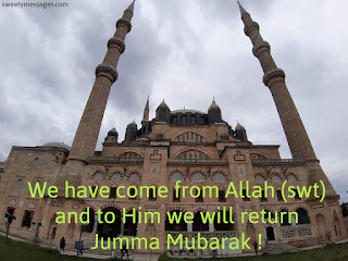 ststus jumma mubarak