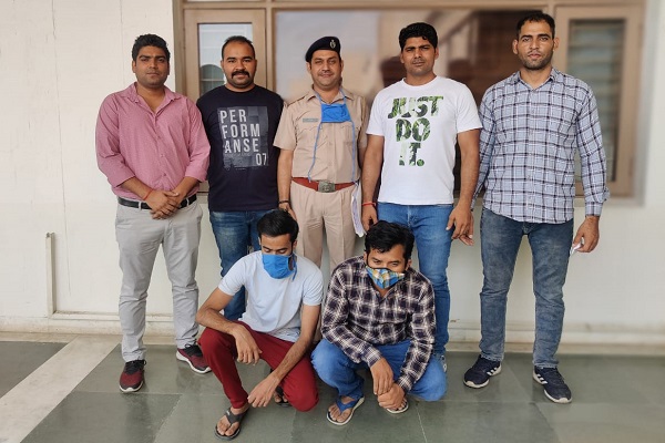 faridabad-cyber-thana-arrested-five-accused-thug