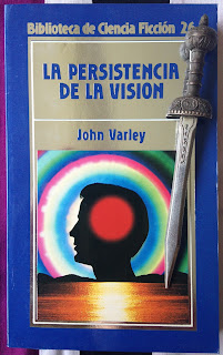 Portada del libro La persistencia de la visión, de John Varley