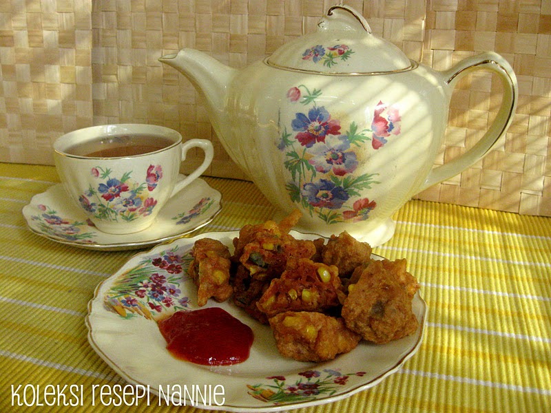 RESEPI NENNIE KHUZAIFAH: CUCUR TERUNG dgn JAGUNG