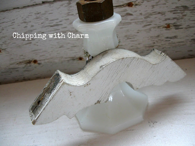 Chipping with Charm: Candle Stick Holder Angel...www.chippingwithcharm.blogspot.com