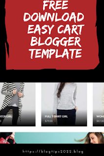 easy cart blogger template