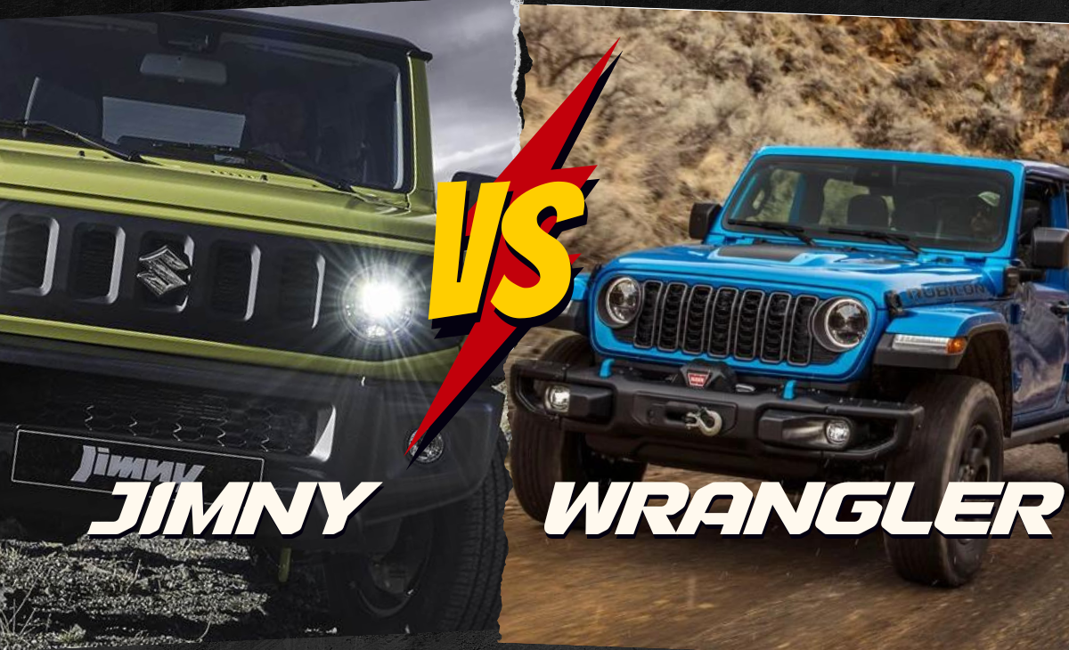 Suzuki Jimny vs. Jeep Wrangler
