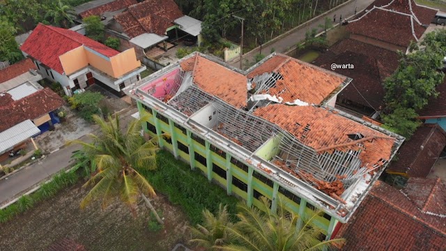 Runtuhnya Atap Gedung SD Muhamadiyah Bogor ,Polres Gunungkidul Tetapkan Dua Tersangka 