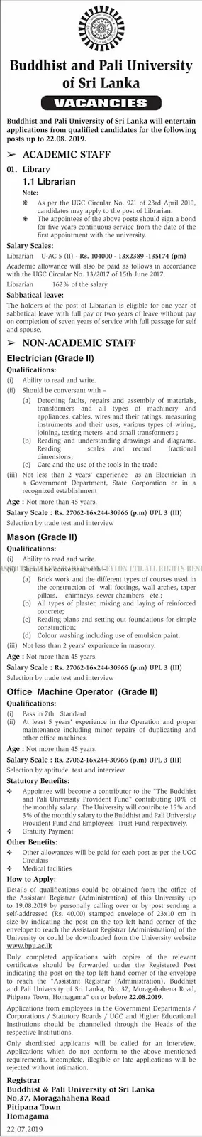 Government Job Vacancies