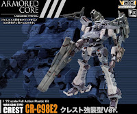 Kotobukiya 1/72 CREST CR-C98E2 ASSAULT TYPE  Color Guide & Paint Conversion Chart 