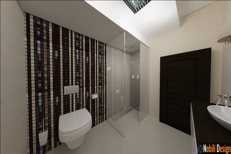 Design interior baie case moderne - Bucuresti