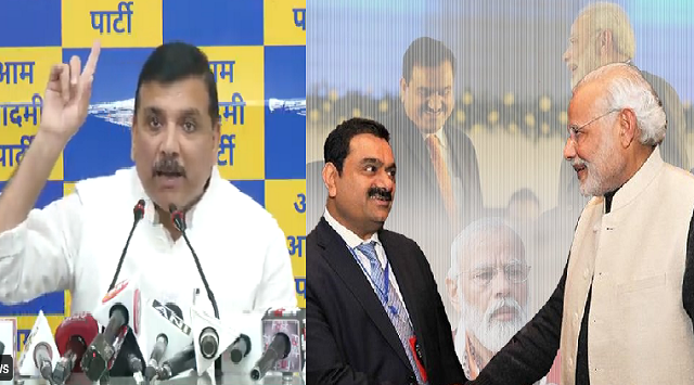 Modi government gave coal worth one lakh crore to Adani for free - Sanjay Singh