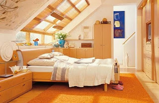 Attic bedroom designs