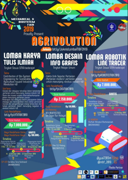  Lomba Robotik Desain Infografis dan KTI Nasional 2019 di 