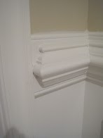 Chair Rail Standard Height - Our Home From Scratch / Measure vertically in a few different spots and then using these.