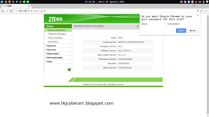 User Password Zte F609 - Erna's blog: Cara Cek Password Wifi IndiHome pada ONT ZTE F609 : Try different id/password combinations that are widely used by zte that you'll find below.