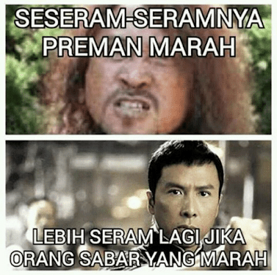 10 Meme 'Orang Sabar' Ini Kocaknya Bikin Hidup Jadi Barokah