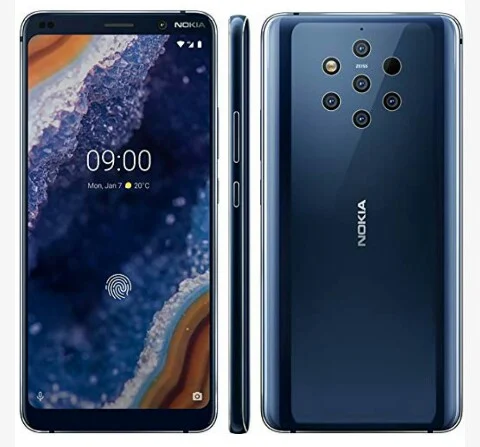 Nokia 9 PureView 5-Camera Smartphone Overview - Qualcomm Snapdragon 845 Processor, 128GB ROM, 6GB RAM..