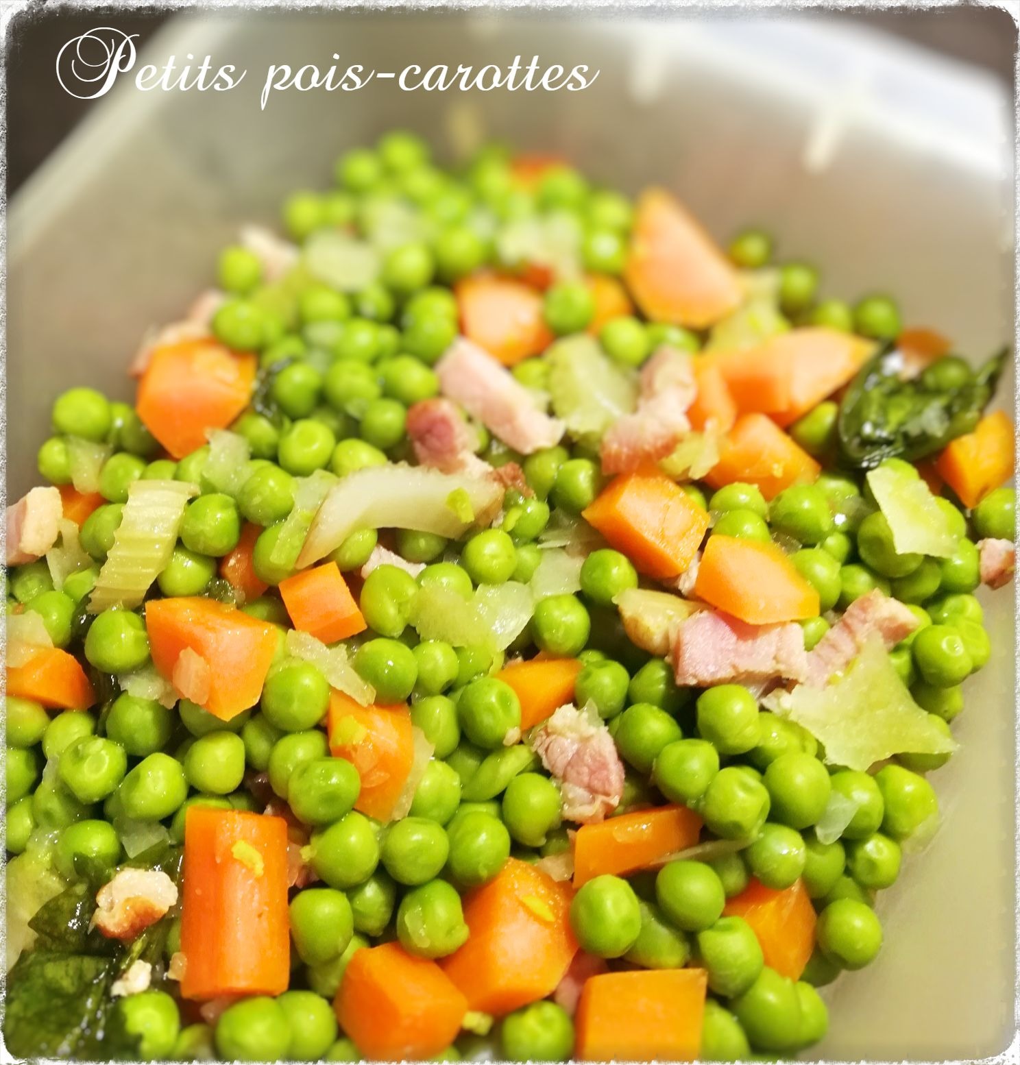 Petits Pois Carottes Au Thermomix Thermomix Cie