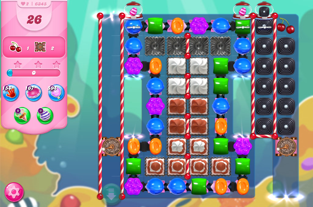 Candy Crush Saga level 6345