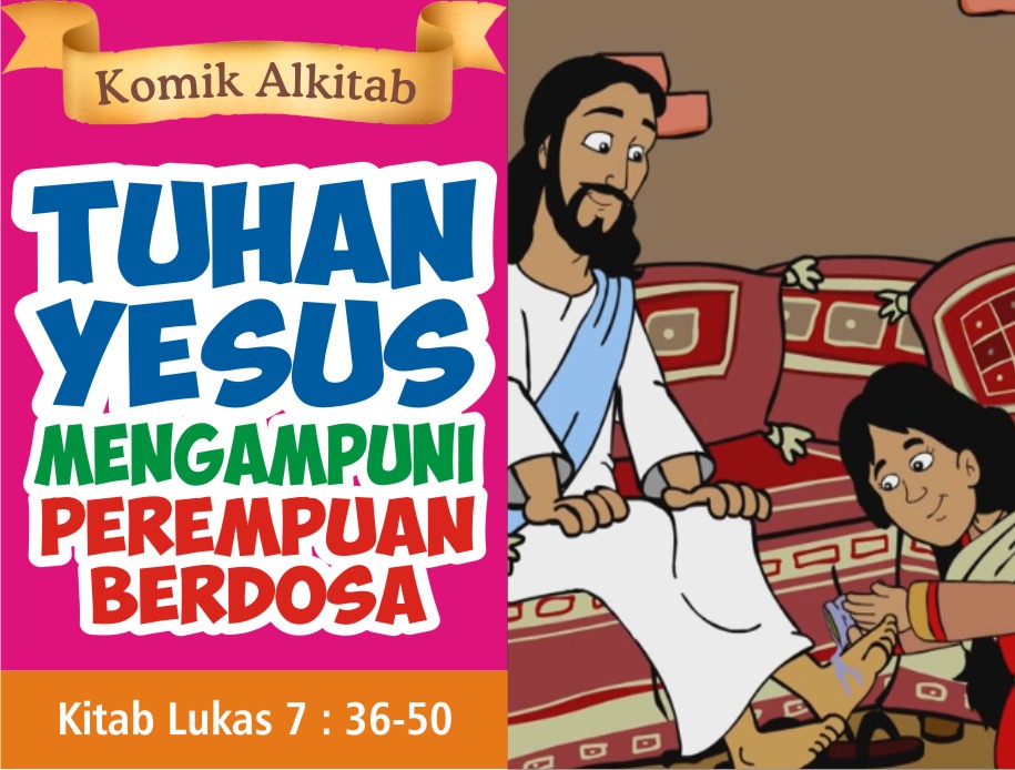 Komik Alkitab Anak: Tuhan Yesus Berjalan di Atas Air