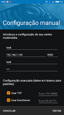 kore configuração manual