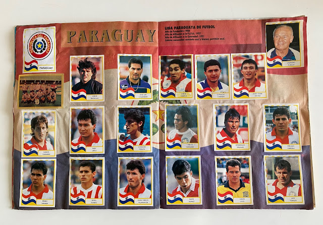 figurine Paraguay copa america '95  Navarrete