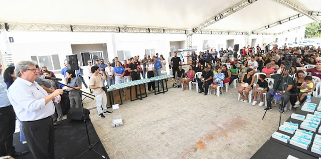 João Azevêdo entrega 192 apartamentos com ampla área de lazer e assegura moradia digna a famílias de João Pessoa
