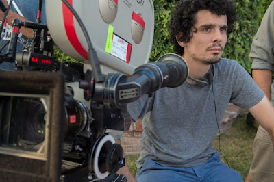 Damien Chazelle on the set of La La Land (6)