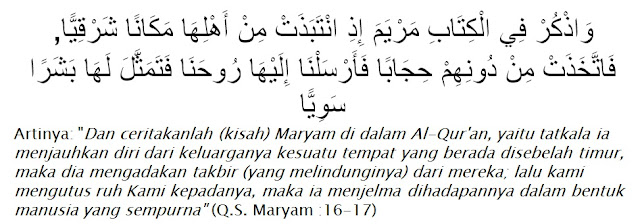 Al-Qur'an Surah Maryam ayat 16-17