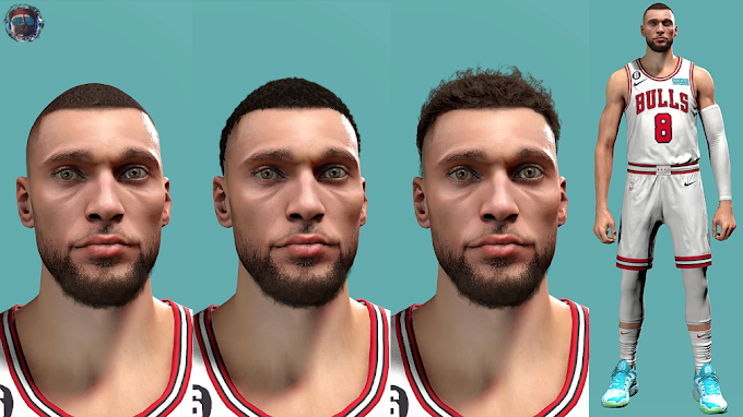 Zach LaVine Cyberface by Drian9k | NBA 2K23