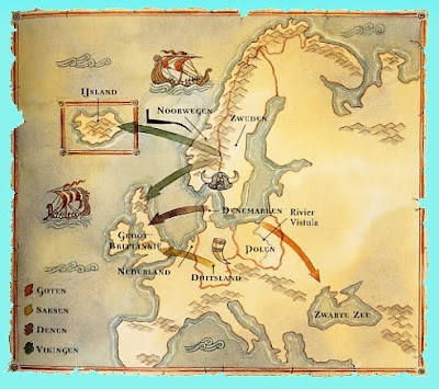 mapa de europa para colorear. HABITANTES DEL NORTE DE EUROPA