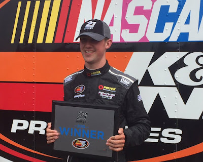 #KNEast - @AustinCindric broke the series qualifying record en route to his 2nd series pole. #BullyHill100 #NASCAR