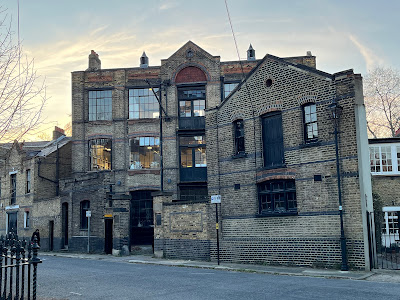 Former factory(?), Walcot Square, Kennington, South London