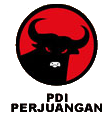 logo/lambang Partai Demokrasi Indonesia Perjuangan (PDI-P)