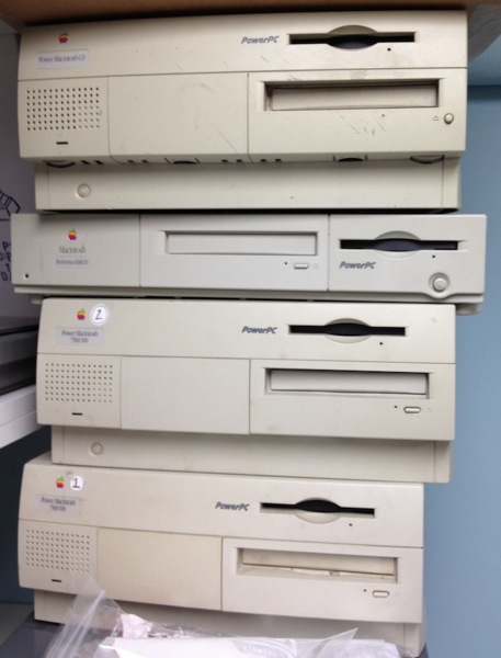 Tower of powermacs