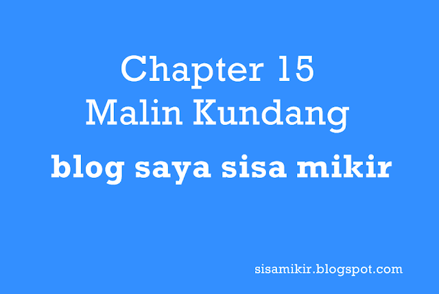 Chapter 15 Malin Kundang