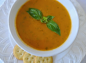 Roasted Tomato and Zucchini Soup, recipes