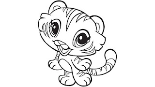 The Latest Of Baby Tiger Coloring Pages Ideas