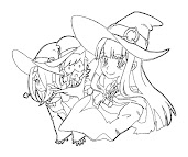 #7 Witch Coloring Page