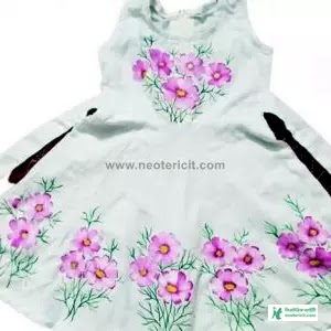 হ্যান্ড পেইন্ট বেবি জামার ডিজাইন - Hand paint baby clothes design - NeotericIT.com - Image no 13